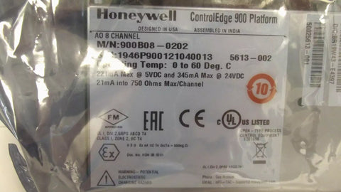 Honeywell 900B08-0202