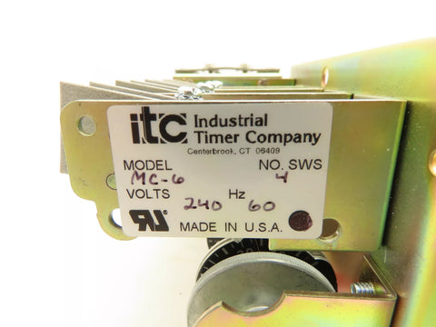 INDUSTRIAL TIMER MC-6