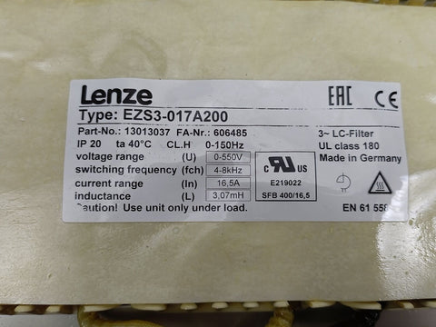 LENZE EZS3-017A200