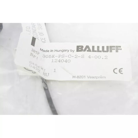 BALLUFF BMF 305K-PS-C-2-S4-00,2