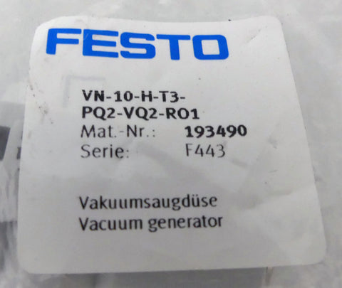 FESTO VN-10-H-T3-PQ2-VQ2-R01