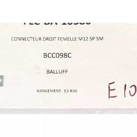 BALLUFF BCC098C