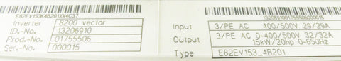 LENZE E82EV153-4B201