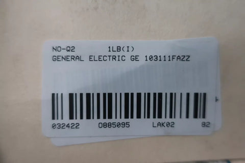 General Electric 103111FAZZ