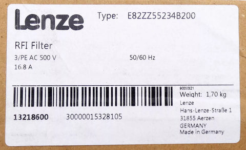 Lenze E82ZZ55234B200