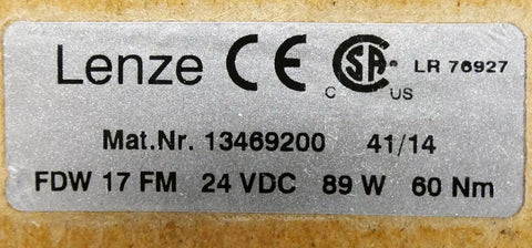 Lenze FDW 17 FM