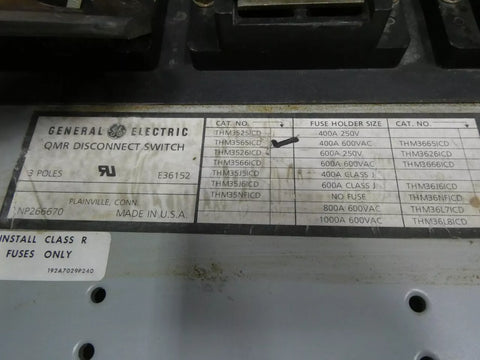 General Electric THM3565ICD