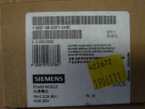 SIEMENS 6ES7 138-4CB11-0AB0