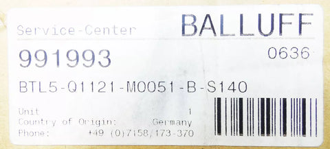 BALLUFF BTL5-Q1121-M0051-B-S140