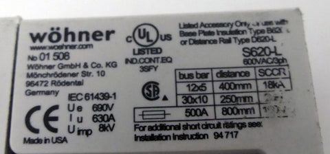 WOHNER S620-L
