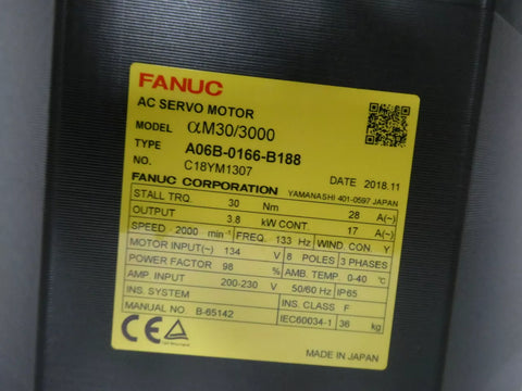 FANUC A06B-0166-B188