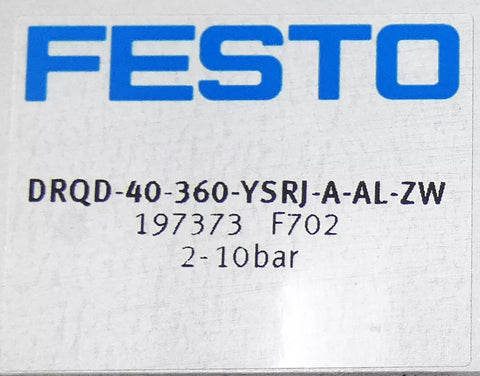 FESTO DRQD-40-360-YSRJ-A-AL-ZW