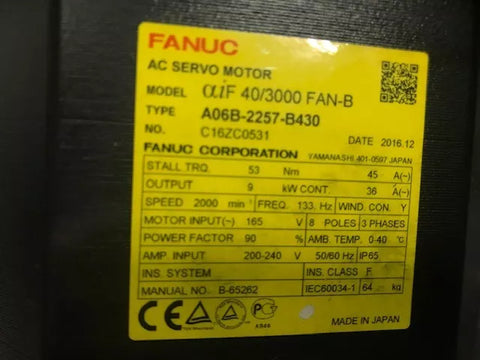 FANUC A06B-2257-B430