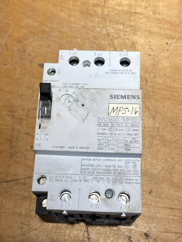 SIEMENS 3VU1600-1MP00