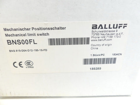 Balluff BNS 819-D04-D12-100-10-FD