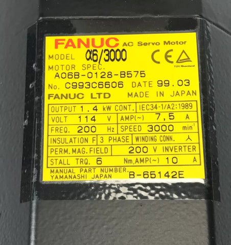 FANUC A06B-0128-B575