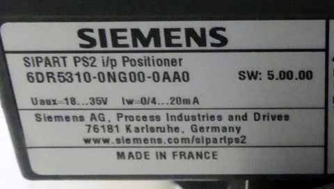 SIEMENS 6DR5310-0NG00-0AA0 + Stevi 470 Kvs 2.5