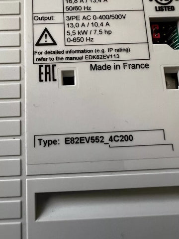 LENZE E82EV552-K4C200