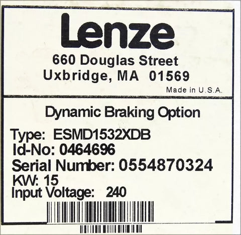 Lenze ESMD1532XDB