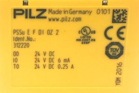 PILZ  PSSU EF DI OZ 2