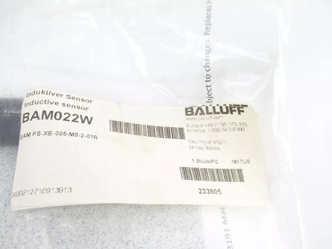 BALLUFF BAMFS-XE-005-M8-2-01R