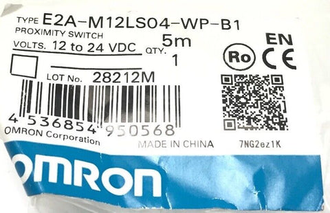 OMRON E2A-M12LS04-WP-B1 5M