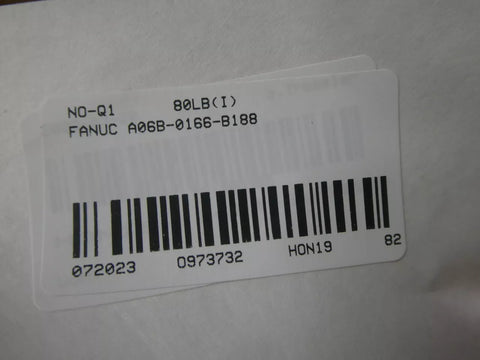 FANUC A06B-0166-B188