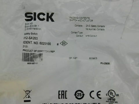 SICK I12-SA203