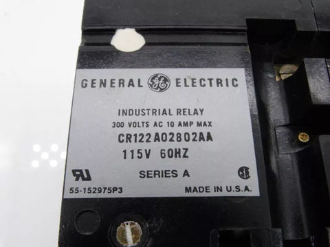 GENERAL ELECTRIC CR122A02802AA