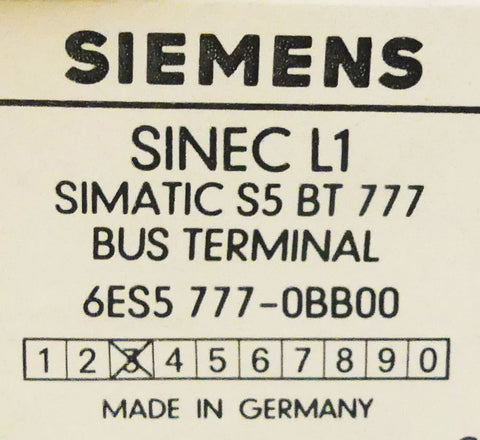 SIEMENS 6ES5777-0BB00