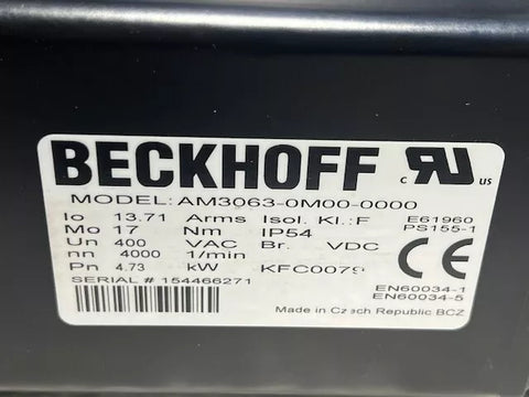 BECKHOFF AM3063-0M00-0000