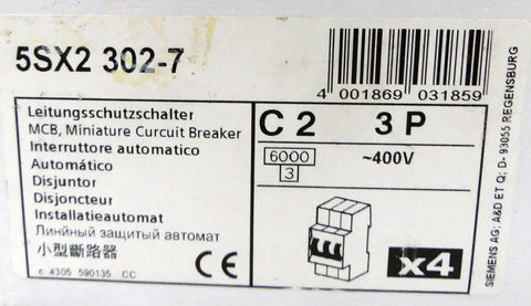 SIEMENS 5SX2-302-7