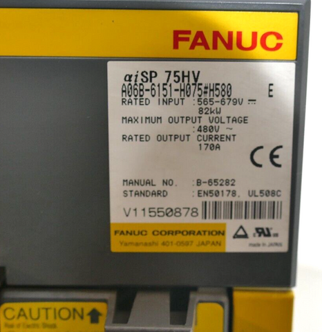 Fanuc A06B-6151-H075#H580