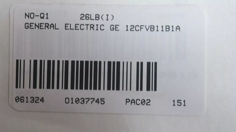 General Electric 12CFVB11B1A