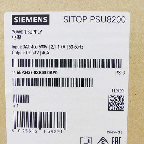 SIEMENS 6EP3437-8SB00-0AY0