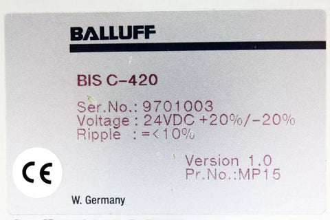 BALLUFF BIS C-420