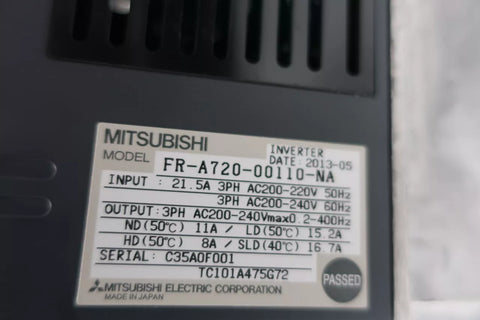 Mitsubishi FR-A720-00110-NA