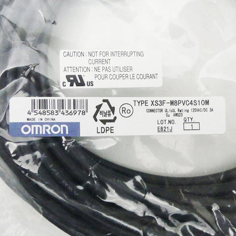 OMRON XS3F-M8PVC4S10M