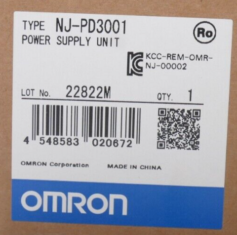 Omron NJ-PD3001