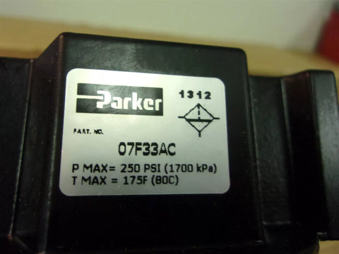 PARKER 07F33AC