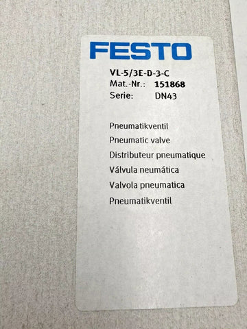 Festo VL-5/3E-D-3-C