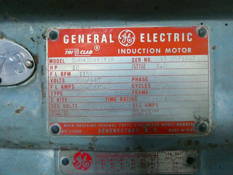 General Electric 5MR4324Y3Y39