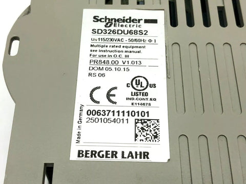 SCHNEIDER ELECTRIC SD326DU68S2