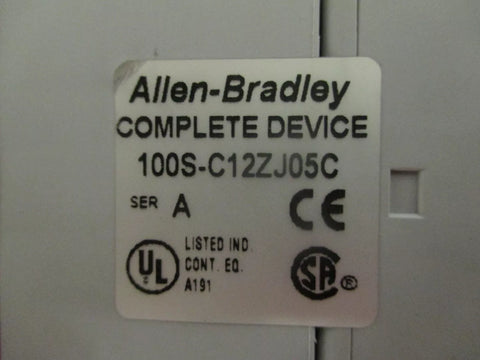 ALLEN BRADLEY 100SC12ZJ05C