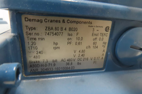 DEMAG ZBA 80 B4 B020