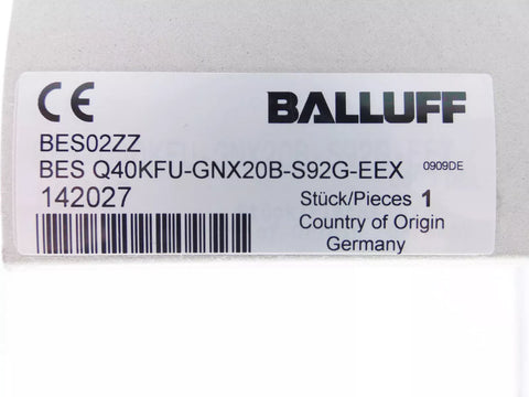 BALLUFF BES Q40KFU-GNX20B-S92G-EEX