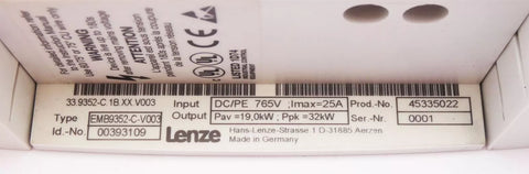 Lenze EMB9352-C-V003