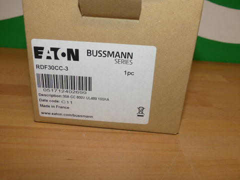EATON CORPORATION RDF30CC-3
