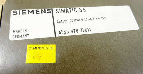 SIEMENS 6ES5 470-7LB11