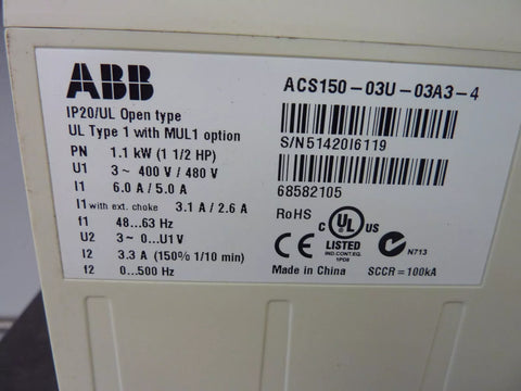 ABB ACS150-03U-03A3-4